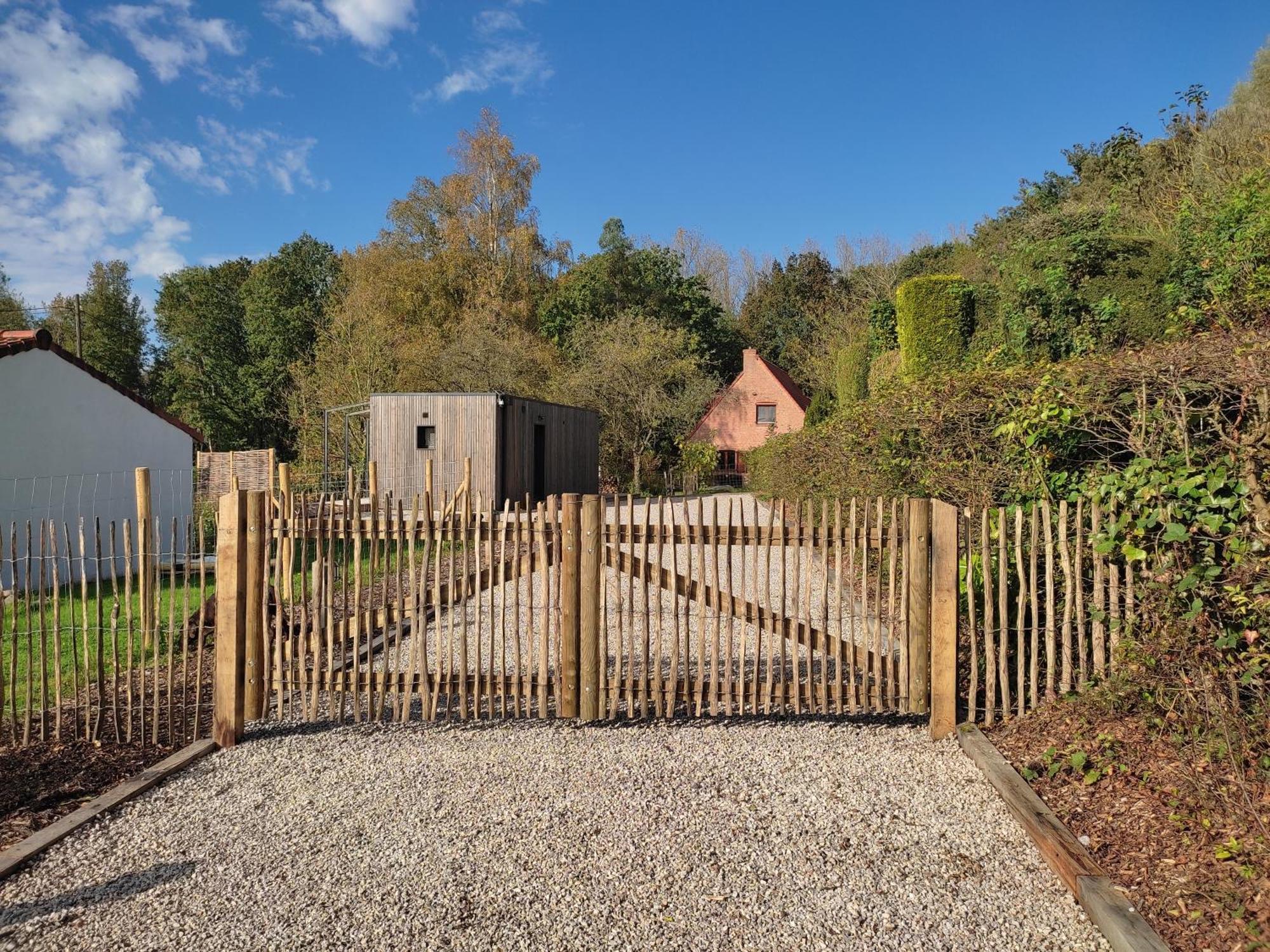 L'Ermitage - L'Ecolodge Des Monts Des Flandres - Au Coeur De 800M2 De Jardin Prive Saint-Jans-Cappel Kültér fotó